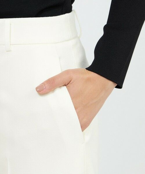 EPOCA / エポカ その他パンツ | ストレッチフランネル ワイドストレートパンツ | 詳細8