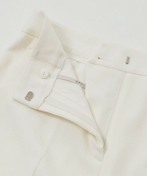 EPOCA / エポカ その他パンツ | ストレッチフランネル ワイドストレートパンツ | 詳細9
