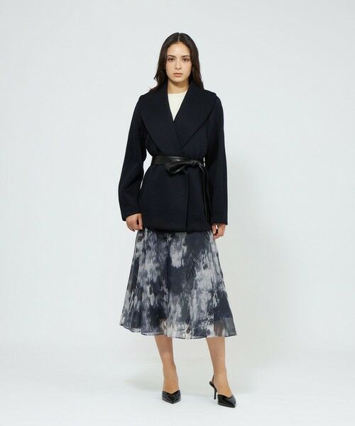 EPOCA / エポカ ロング・マキシ丈スカート | ニュアンスフラワープリント フレアスカート | 詳細2