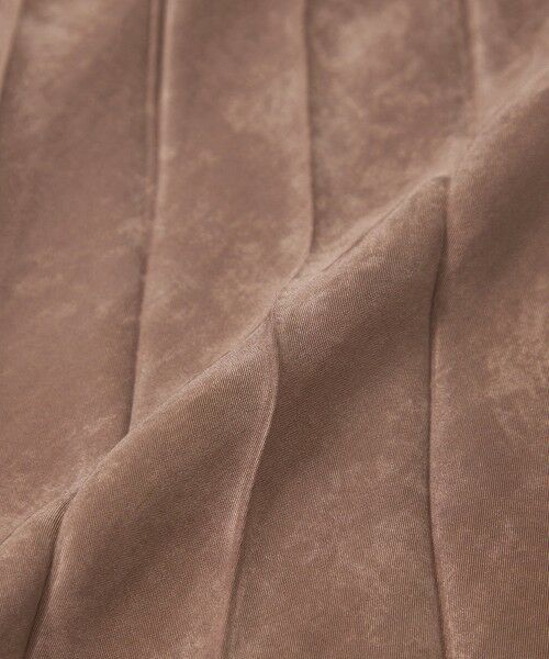 EPOCA / エポカ ロング・マキシ丈スカート | フィブリルサテン プリーツスカート | 詳細13