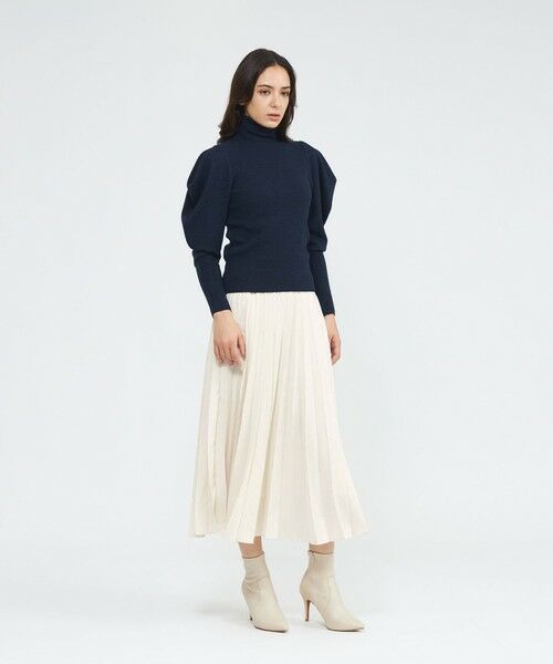 EPOCA / エポカ ロング・マキシ丈スカート | フィブリルサテン プリーツスカート | 詳細2