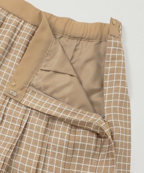 EPOCA / エポカ ロング・マキシ丈スカート | バイカラージオメトリックプリント プリーツスカート | 詳細11