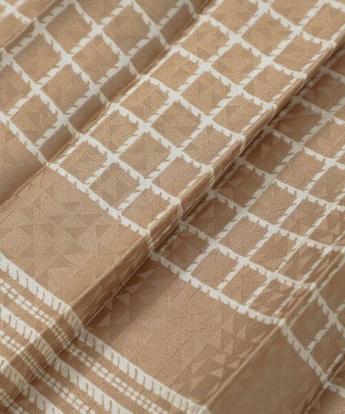 EPOCA / エポカ ロング・マキシ丈スカート | バイカラージオメトリックプリント プリーツスカート | 詳細12