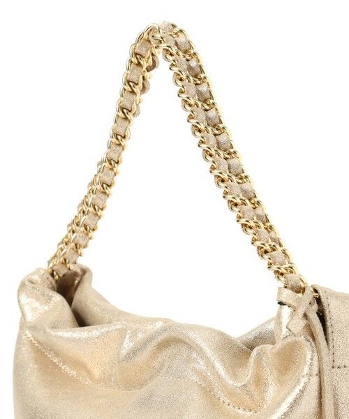 EPOCA / エポカ メッセンジャーバッグ・ウエストポーチ | 【MARCO MASI】メタリックレザーチェーンバッグ《WEB＆EPOCA THE SHOP店舗限定》 | 詳細5