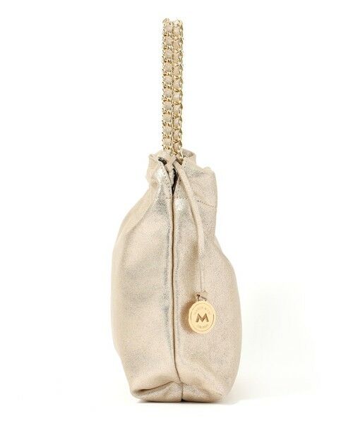 EPOCA / エポカ メッセンジャーバッグ・ウエストポーチ | 【MARCO MASI】メタリックレザーチェーンバッグ《WEB＆EPOCA THE SHOP店舗限定》 | 詳細1