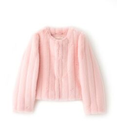 EPOCA / エポカ その他アウター | 【LEMONPLET】エコファーショートジャケット《WEB＆EPOCA THE SHOP店舗限定》