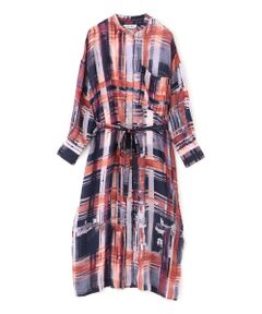 EPOCA / エポカ ロング・マキシ丈ワンピース | 【SACRA】チェックドレス《WEB＆EPOCA THE SHOP店舗限定》