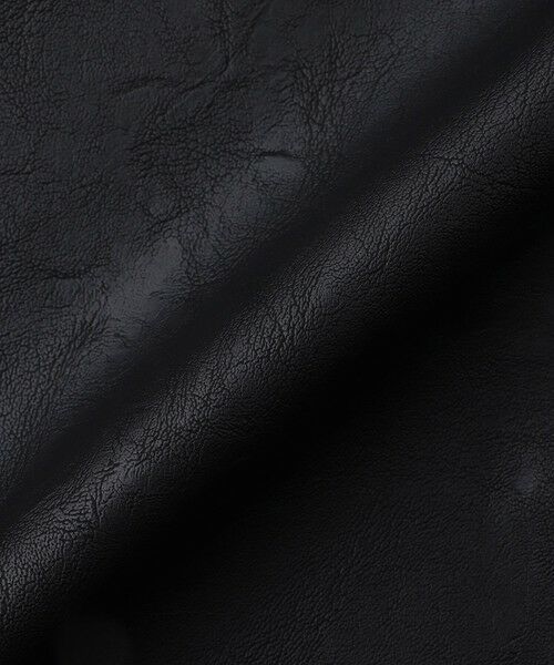 EPOCA / エポカ ロング・マキシ丈ワンピース | 【SACRA】フェイクレザードレス《WEB＆EPOCA THE SHOP店舗限定》 | 詳細7