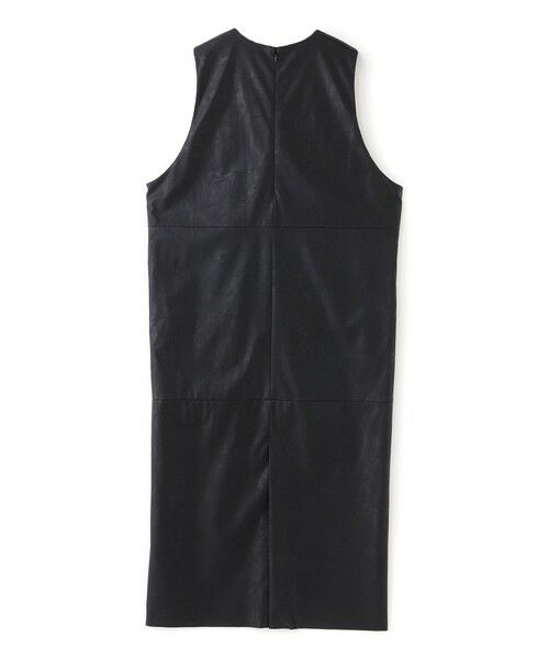 EPOCA / エポカ ロング・マキシ丈ワンピース | 【SACRA】フェイクレザードレス《WEB＆EPOCA THE SHOP店舗限定》 | 詳細1