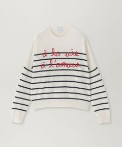 EPOCA / エポカ ニット・セーター | 【MAISON LABICHE】ボーダーニットプルオーバー《WEB＆EPOCA THE SHOP店舗限定》