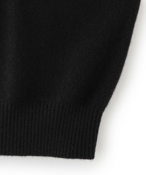 EPOCA / エポカ ニット・セーター | 【MAISON LABICHE】ブラックニットプルオーバー《WEB＆EPOCA THE SHOP店舗限定》 | 詳細4