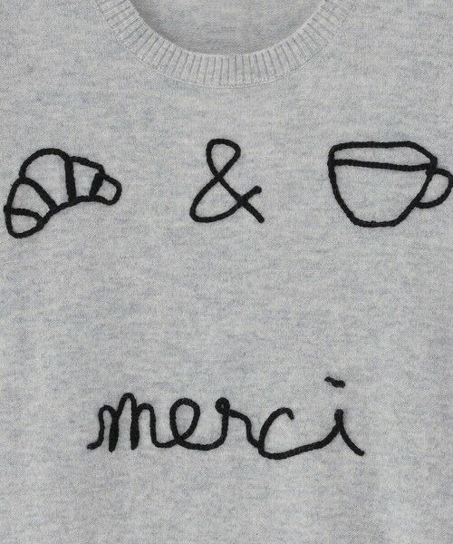 EPOCA / エポカ ニット・セーター | 【MAISON LABICHE】グレーニットプルオーバー《WEB＆EPOCA THE SHOP店舗限定》 | 詳細5