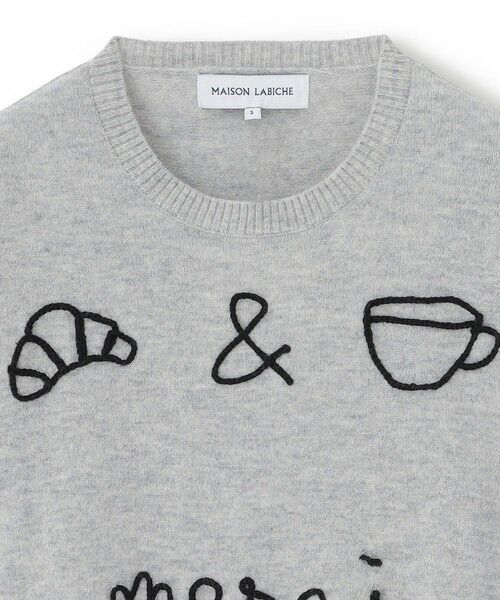 EPOCA / エポカ ニット・セーター | 【MAISON LABICHE】グレーニットプルオーバー《WEB＆EPOCA THE SHOP店舗限定》 | 詳細2
