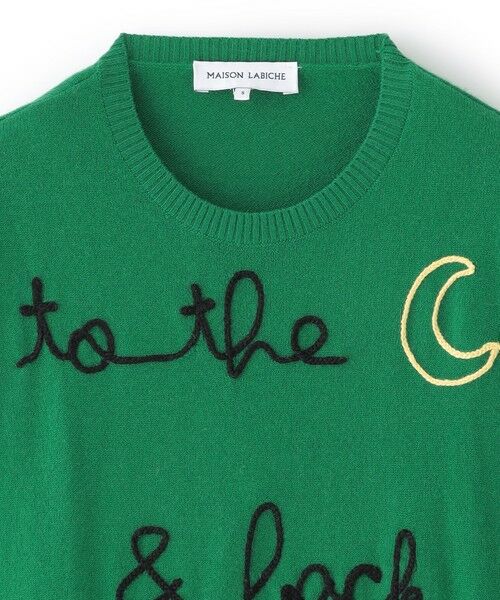 EPOCA / エポカ ニット・セーター | 【MAISON LABICHE】グリーンニットプルオーバー《WEB＆EPOCA THE SHOP店舗限定》 | 詳細2