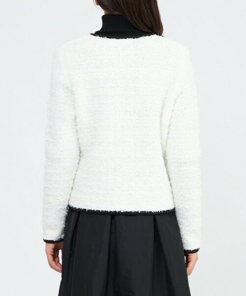 EPOCA / エポカ ノーカラージャケット | 【EPOCA STORIA】ツイード調ニットジャケット《WEB＆EPOCA THE SHOP店舗限定》 | 詳細5