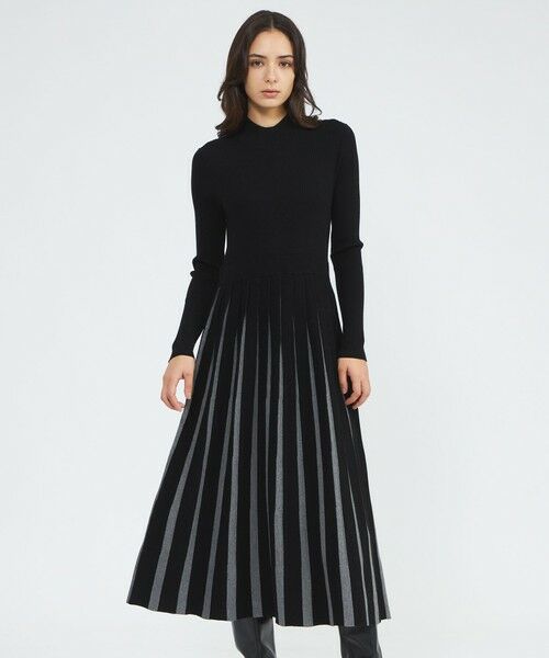 EPOCA エポカ ニットワンピース 【38】 コットンボーダー ニットワンピース(ワンピース)｜EPOCA(エポカ