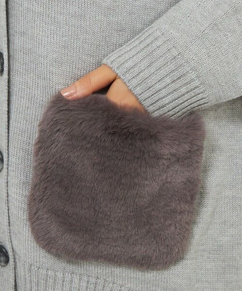 EPOCA / エポカ ニット・セーター | 【EPOCA STORIA】エコファーポケットカーディガン《WEB＆EPOCA THE SHOP店舗限定》 | 詳細6