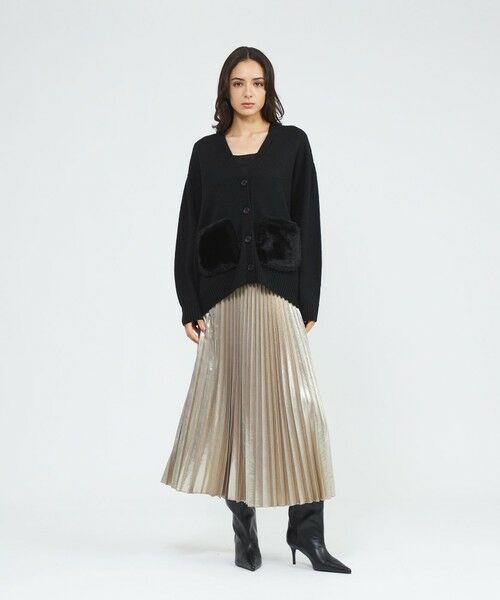 EPOCA / エポカ ニット・セーター | 【EPOCA STORIA】エコファーポケットカーディガン《WEB＆EPOCA THE SHOP店舗限定》 | 詳細2