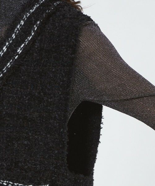 EPOCA / エポカ ニット・セーター | 【EPOCA STORIA】ツイード調ニットベスト《WEB＆EPOCA THE SHOP店舗限定》 | 詳細6