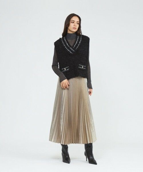 EPOCA / エポカ ニット・セーター | 【EPOCA STORIA】ツイード調ニットベスト《WEB＆EPOCA THE SHOP店舗限定》 | 詳細2