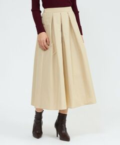 EPOCA / エポカ ロング・マキシ丈スカート | 【EPOCA STORIA】シャンブレータフタスカート《WEB＆EPOCA THE SHOP店舗限定》