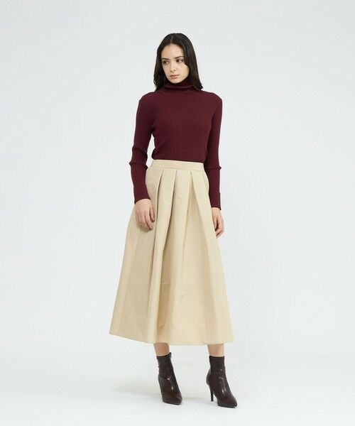 EPOCA / エポカ ロング・マキシ丈スカート | 【EPOCA STORIA】シャンブレータフタスカート《WEB＆EPOCA THE SHOP店舗限定》 | 詳細5