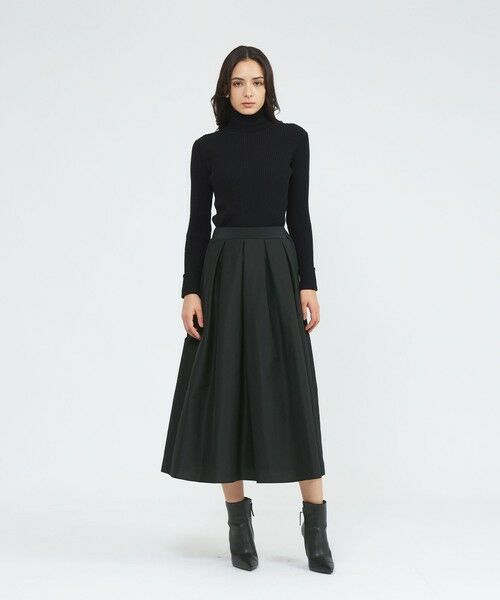 EPOCA / エポカ ロング・マキシ丈スカート | 【EPOCA STORIA】シャンブレータフタスカート《WEB＆EPOCA THE SHOP店舗限定》 | 詳細1