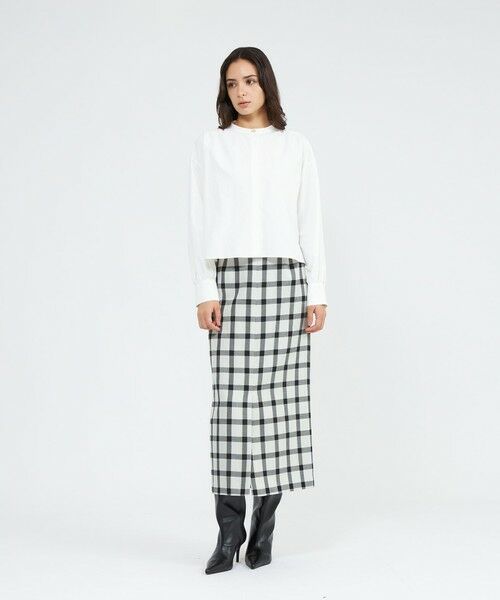 EPOCA / エポカ ロング・マキシ丈スカート | 【EPOCA STORIA】ギンガムチェックスカート《WEB＆EPOCA THE SHOP店舗限定》 | 詳細1