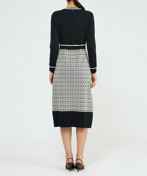 EPOCA / エポカ ロング・マキシ丈ワンピース | アセテートナイロンジャカード ニットワンピース | 詳細6