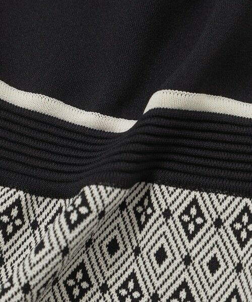 EPOCA / エポカ ロング・マキシ丈ワンピース | アセテートナイロンジャカード ニットワンピース | 詳細9