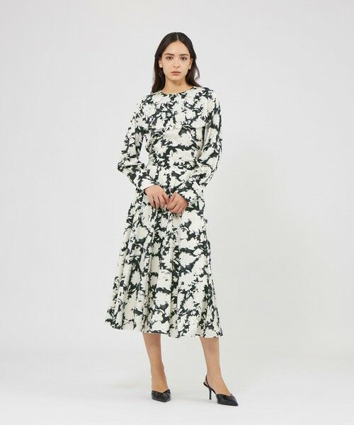 EPOCA / エポカ シャツ・ブラウス | フィオーレサテン フライヨークブラウス | 詳細1