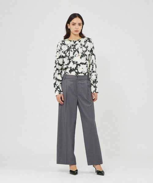 EPOCA / エポカ シャツ・ブラウス | フィオーレサテン フライヨークブラウス | 詳細2