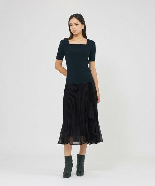 EPOCA / エポカ ニット・セーター | キュプラベーシック スクエアカラーニット | 詳細5