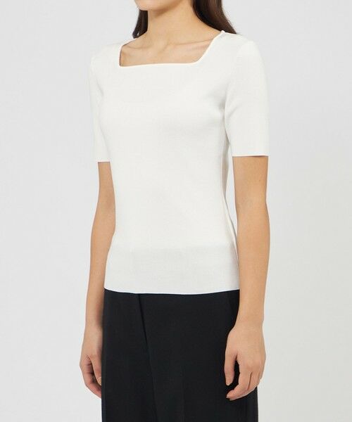 EPOCA / エポカ ニット・セーター | キュプラベーシック スクエアカラーニット | 詳細8