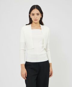 EPOCA / エポカ ニット・セーター | キュプラベーシック ニットボレロ