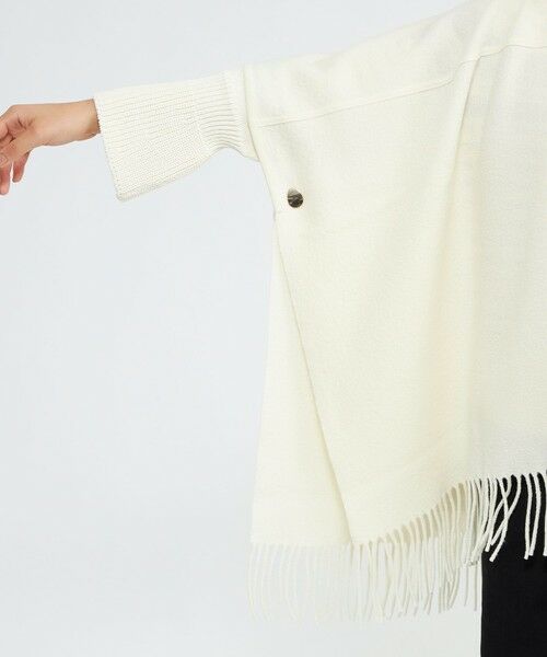 EPOCA / エポカ ニット・セーター | 【La maglia due】 フリンジニットケープ | 詳細7