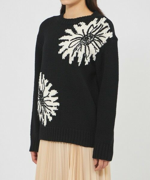 EPOCA / エポカ ニット・セーター | ビッグフラワーニットプルオーバー | 詳細3