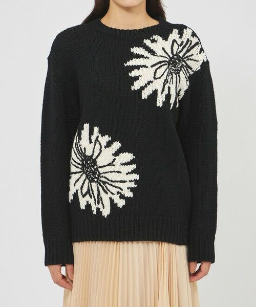 EPOCA / エポカ ニット・セーター | ビッグフラワーニットプルオーバー | 詳細2