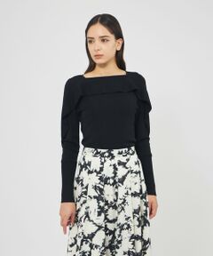 EPOCA / エポカ ニット・セーター | ドレープショルダーニット プルオーバー