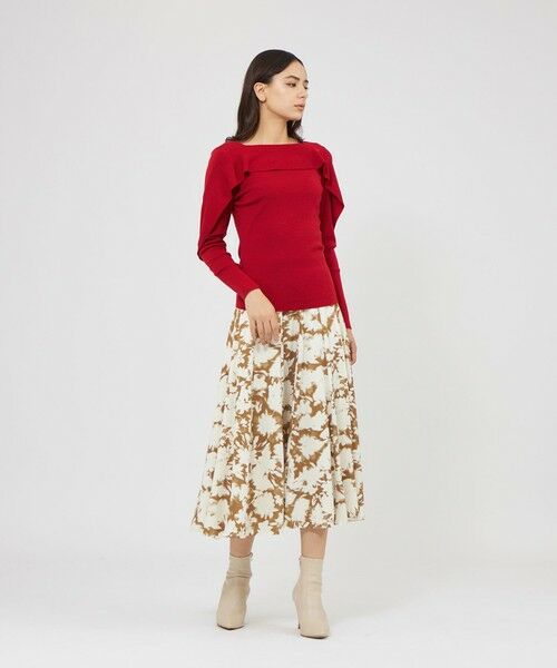 EPOCA / エポカ ニット・セーター | ドレープショルダーニット プルオーバー | 詳細4