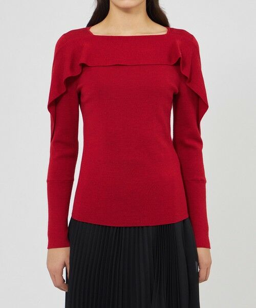 EPOCA / エポカ ニット・セーター | ドレープショルダーニット プルオーバー | 詳細5