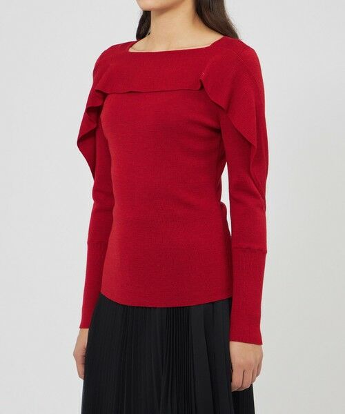 EPOCA / エポカ ニット・セーター | ドレープショルダーニット プルオーバー | 詳細6