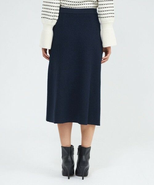 EPOCA / エポカ ロング・マキシ丈スカート | 【La maglia due】 フリンジAライン ニットスカート | 詳細6