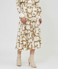 EPOCA / エポカ ロング・マキシ丈スカート | フィオーレサテン フレアスカート