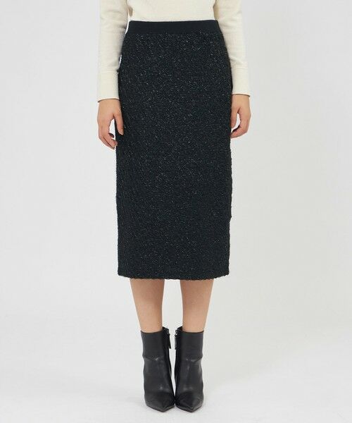 EPOCA / エポカ ロング・マキシ丈スカート | ラメフリンジニット タイトスカート | 詳細4