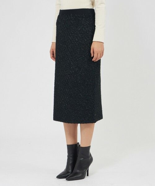 EPOCA / エポカ ロング・マキシ丈スカート | ラメフリンジニット タイトスカート | 詳細5