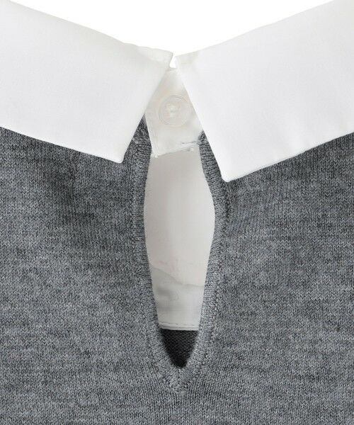 EPOCA / エポカ ニット・セーター | 【EPOCA STORIA】シャツコンビニット《WEB＆EPOCA THE SHOP店舗限定》 | 詳細4
