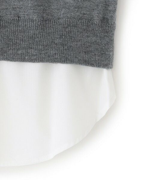 EPOCA / エポカ ニット・セーター | 【EPOCA STORIA】シャツコンビニット《WEB＆EPOCA THE SHOP店舗限定》 | 詳細5