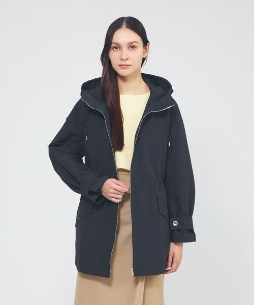 EPOCA / エポカ その他アウター | グログランタフタ ライナーコート（ネイビー2）