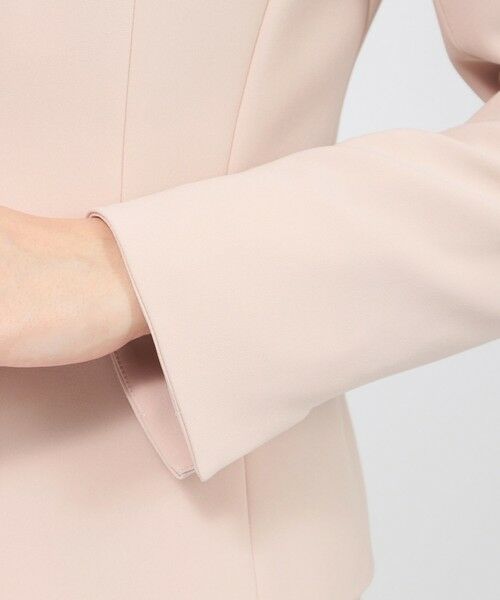 EPOCA / エポカ ノーカラージャケット | コンパクトダブルクロス ノーカラージャケット | 詳細11
